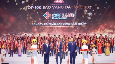 Top 100 giải thưởng Sao Vàng Đất Việt vinh danh Cen Land